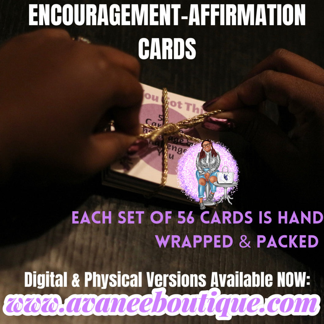 Digital Encouragement-Affirmation Cards